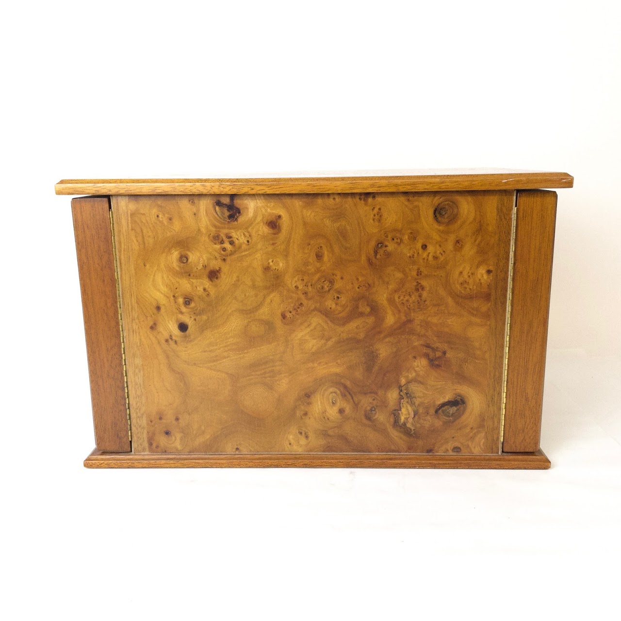 Burl Wood Jewelry Box