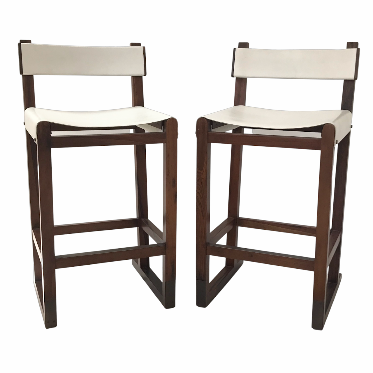 Contemporary Counter Stool Pair