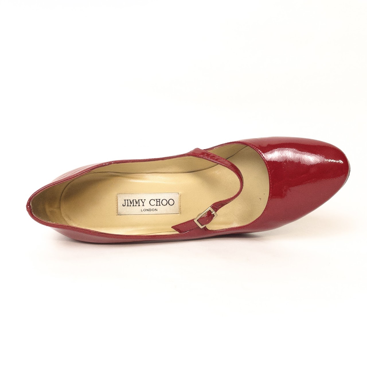 Jimmy Choo Patent Leather Mary-Jane Pumps