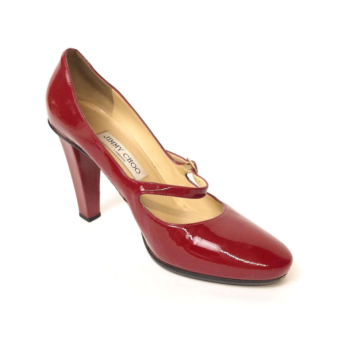 Jimmy Choo Patent Leather Mary-Jane Pumps