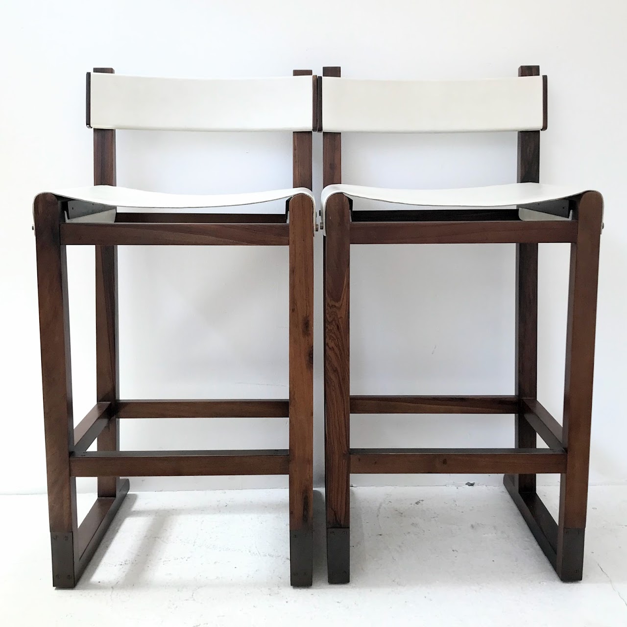 Contemporary Counter Stool Pair