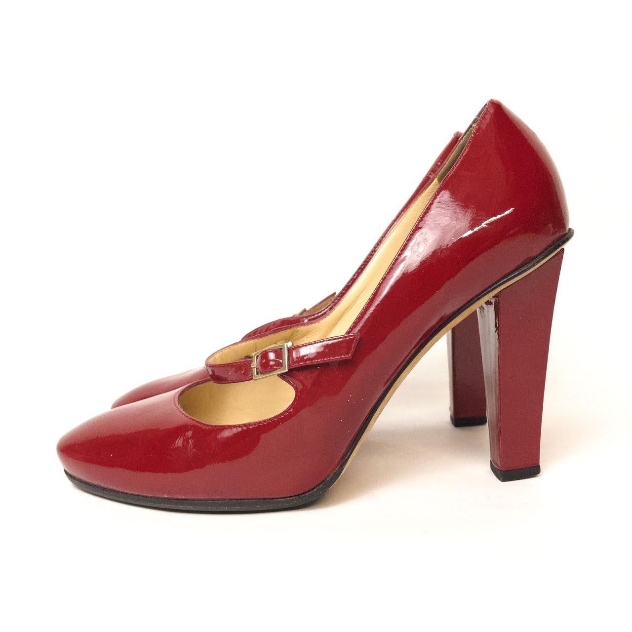 Jimmy Choo Patent Leather Mary-Jane Pumps