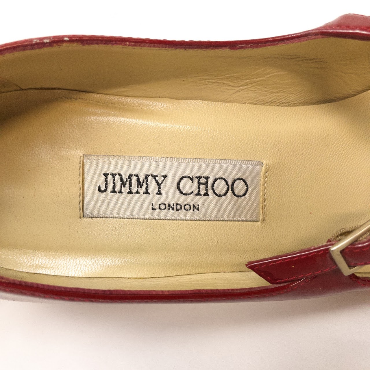 Jimmy Choo Patent Leather Mary-Jane Pumps