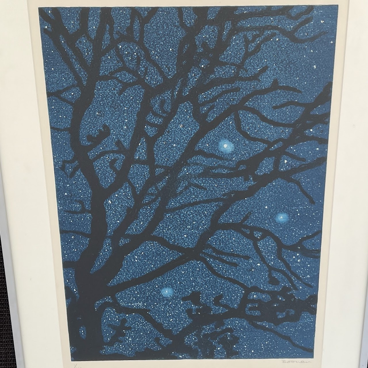 Richard Bosman 'Night Lace' Signed Etching and Aquatint