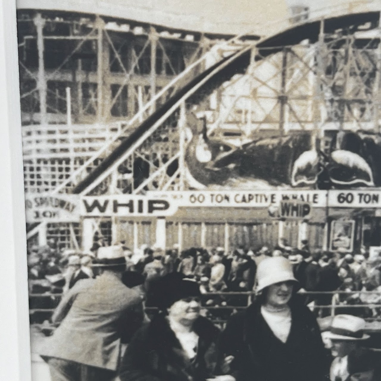 'An Outing at Coney Island, 1920s'  Vintage Silver Gelatin Photograph