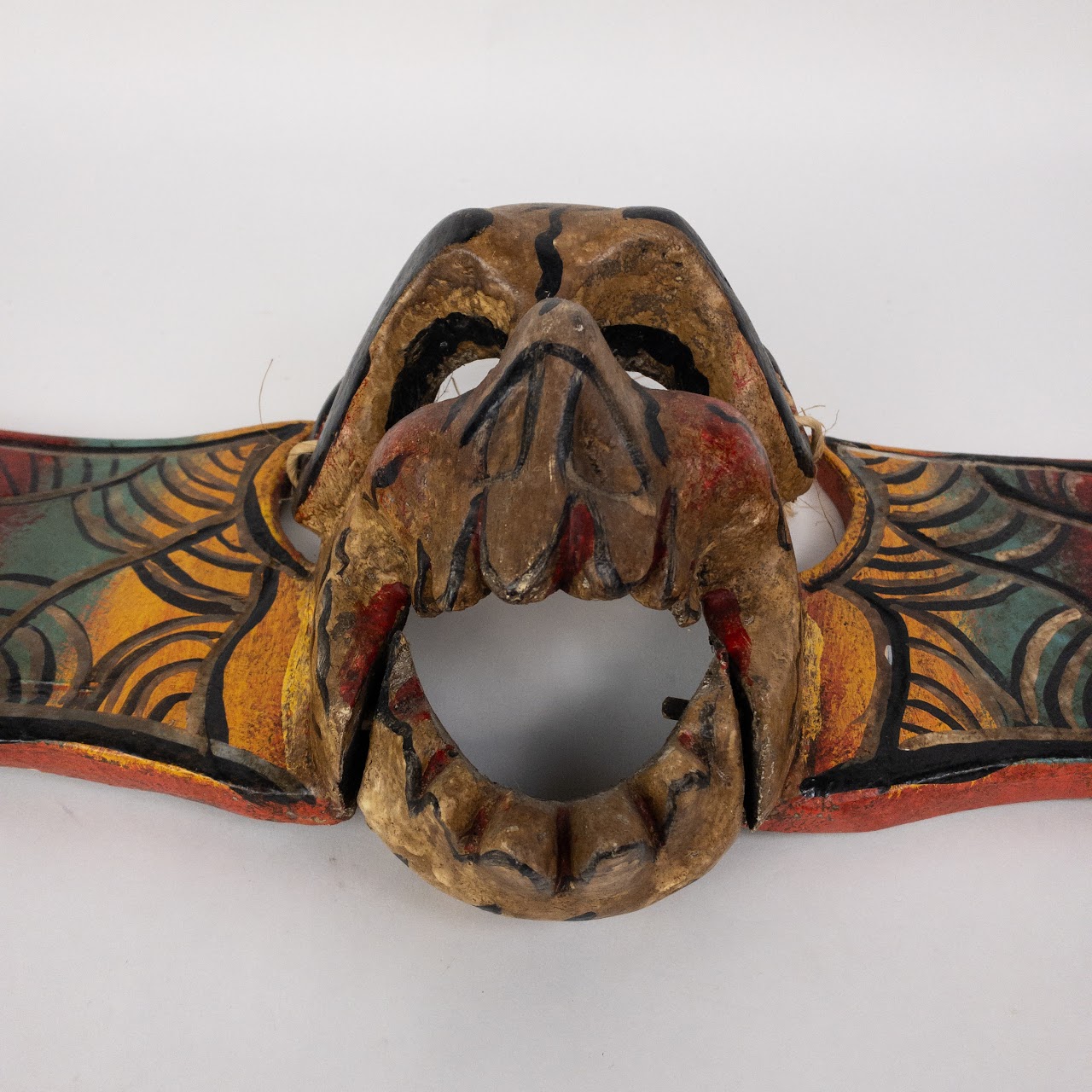 Mexican Folk Art Flying Bat Mask