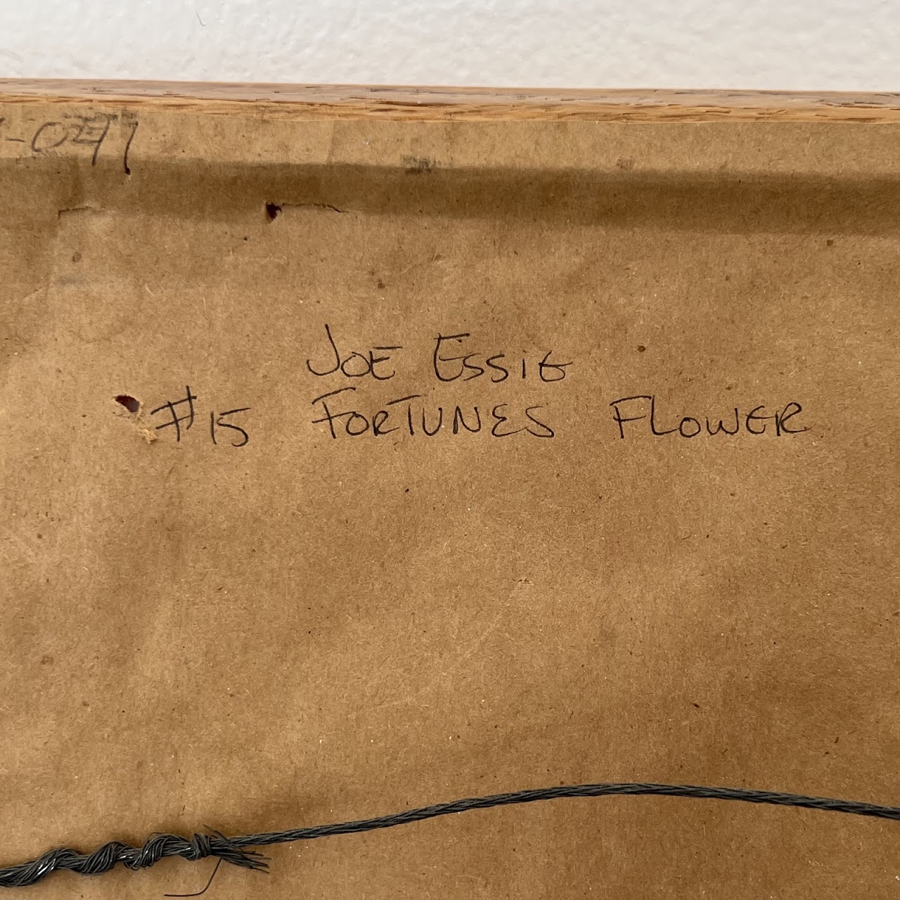 Joseph Essig 'Fortunes Flower' Signed Etching and Aquatint