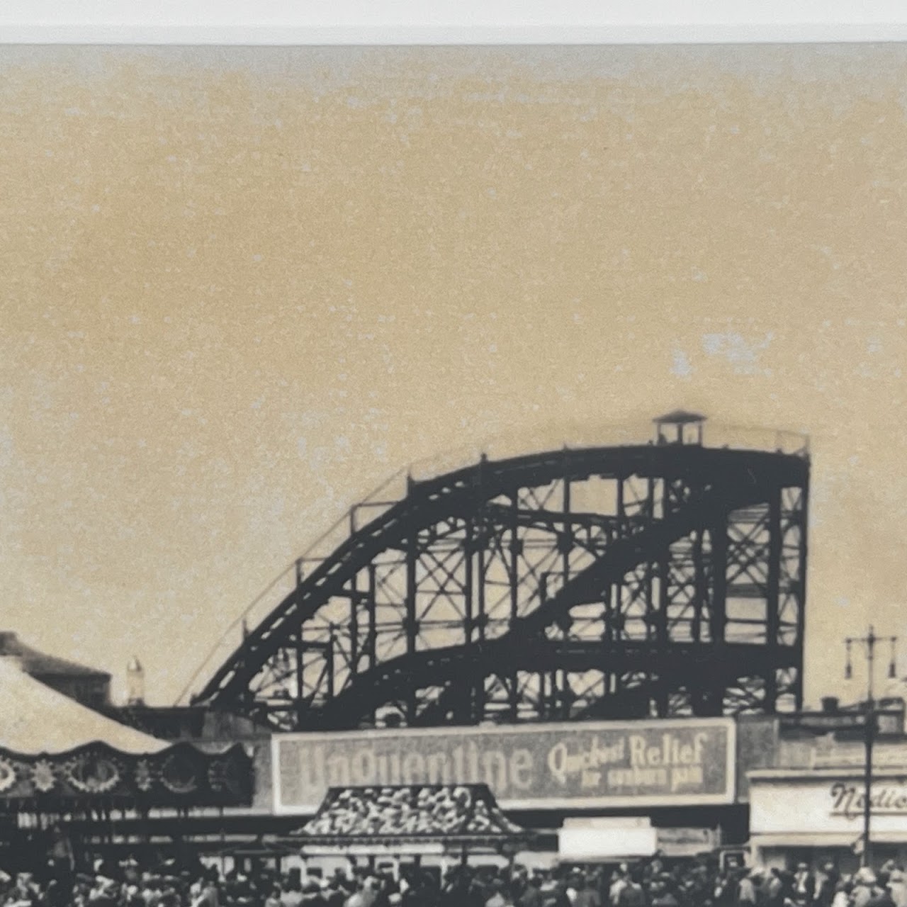 'An Outing at Coney Island, 1920s'  Vintage Silver Gelatin Photograph