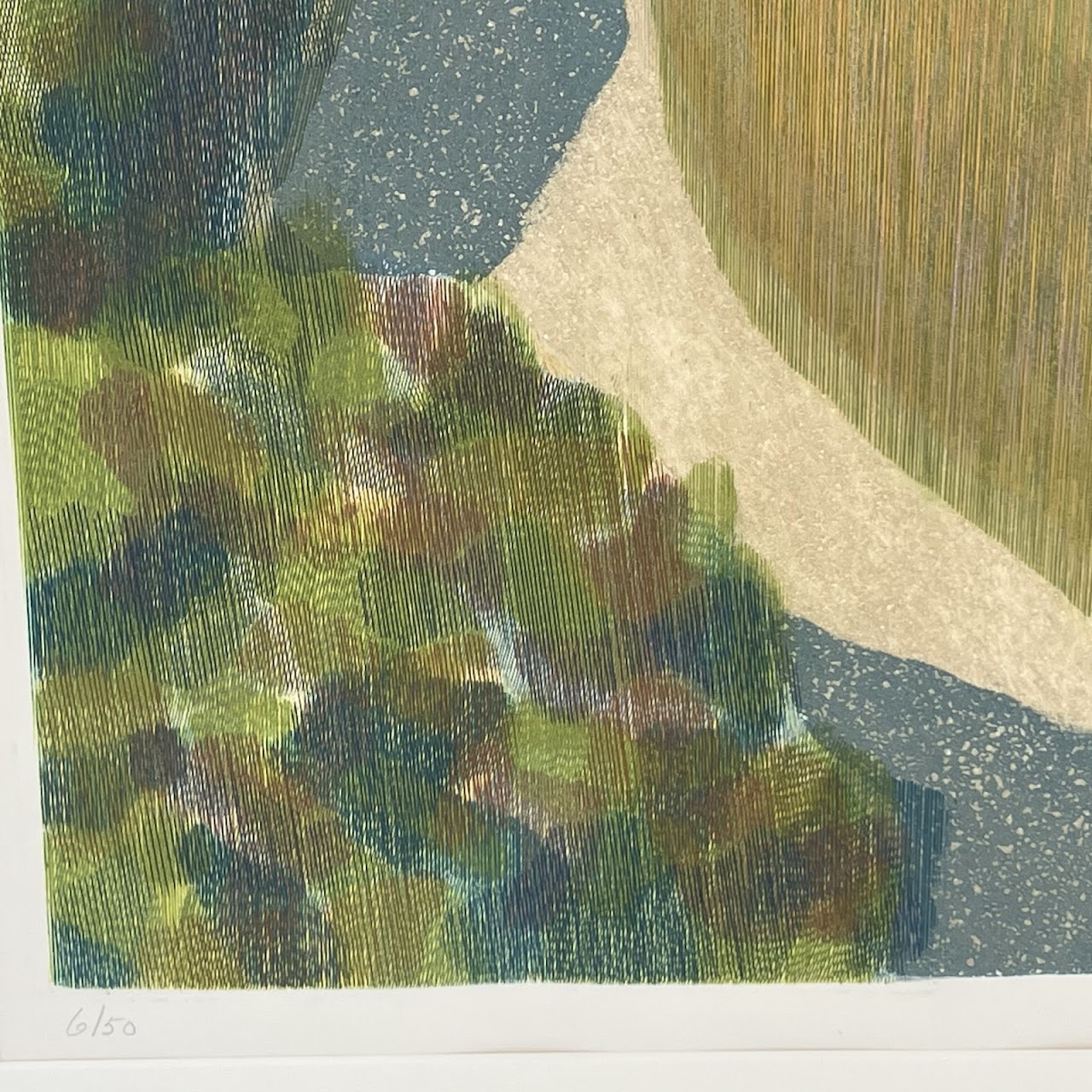 Caroline Stone 'Fields and Meadows-Summer (I)' Signed Etching and Aquatint