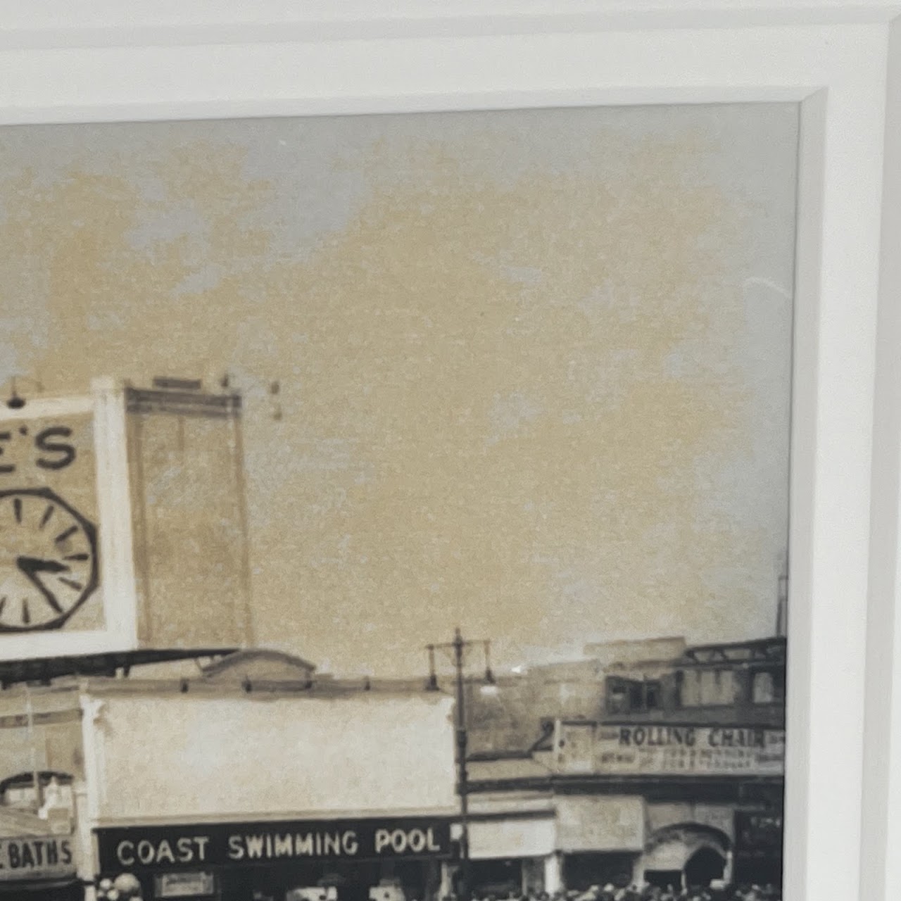 'An Outing at Coney Island, 1920s'  Vintage Silver Gelatin Photograph