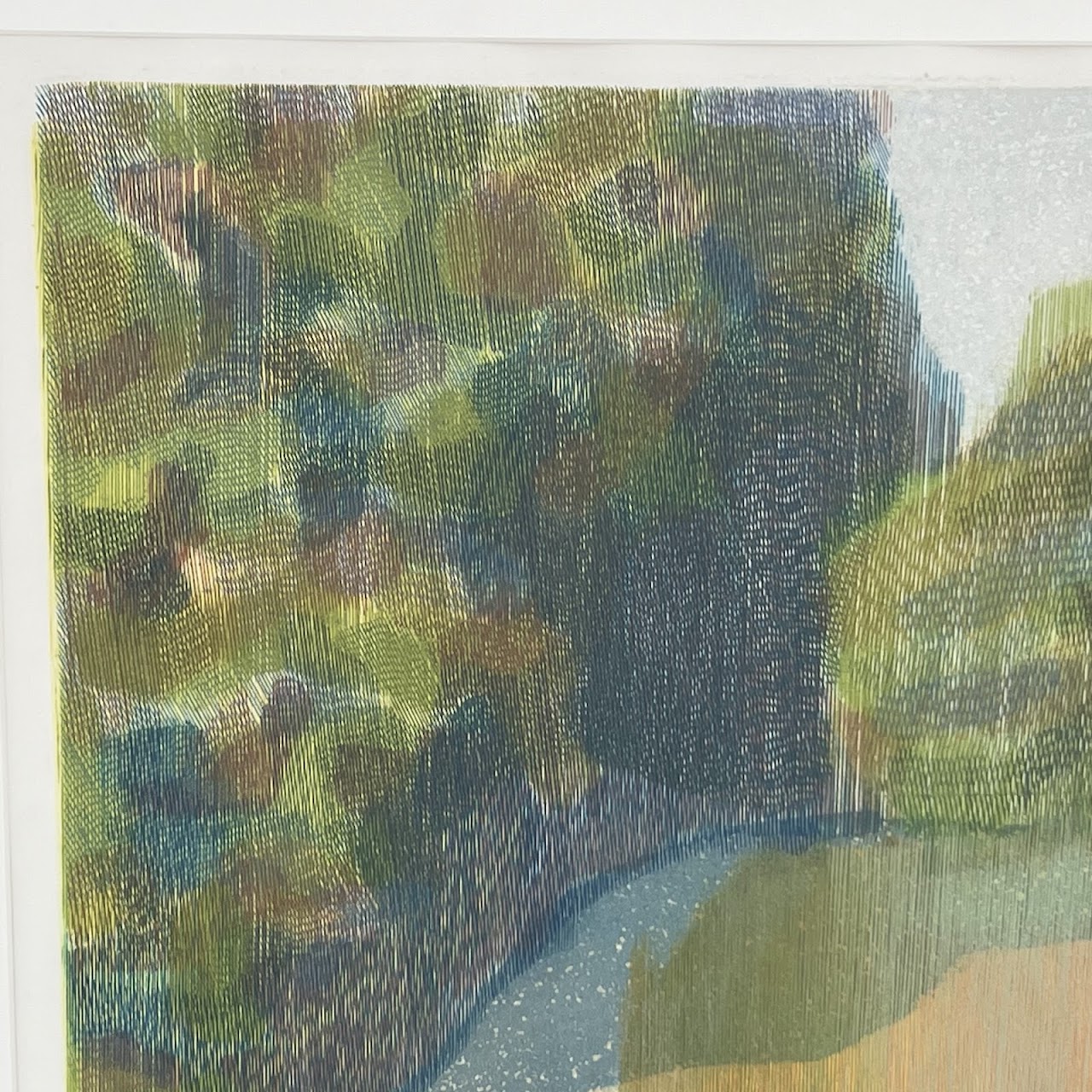 Caroline Stone 'Fields and Meadows-Summer (I)' Signed Etching and Aquatint