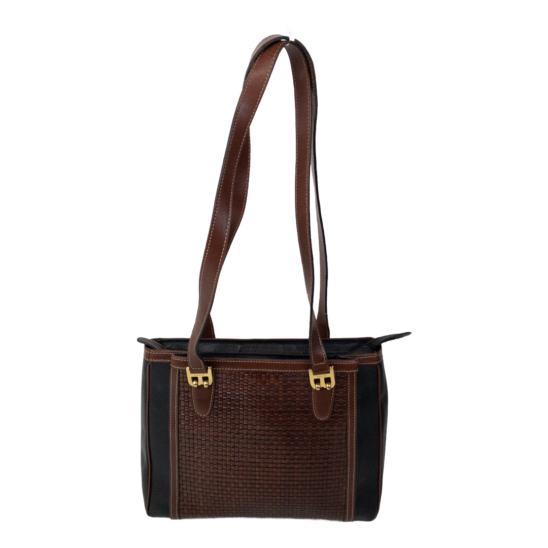 Bally Woven Shoulder Bag