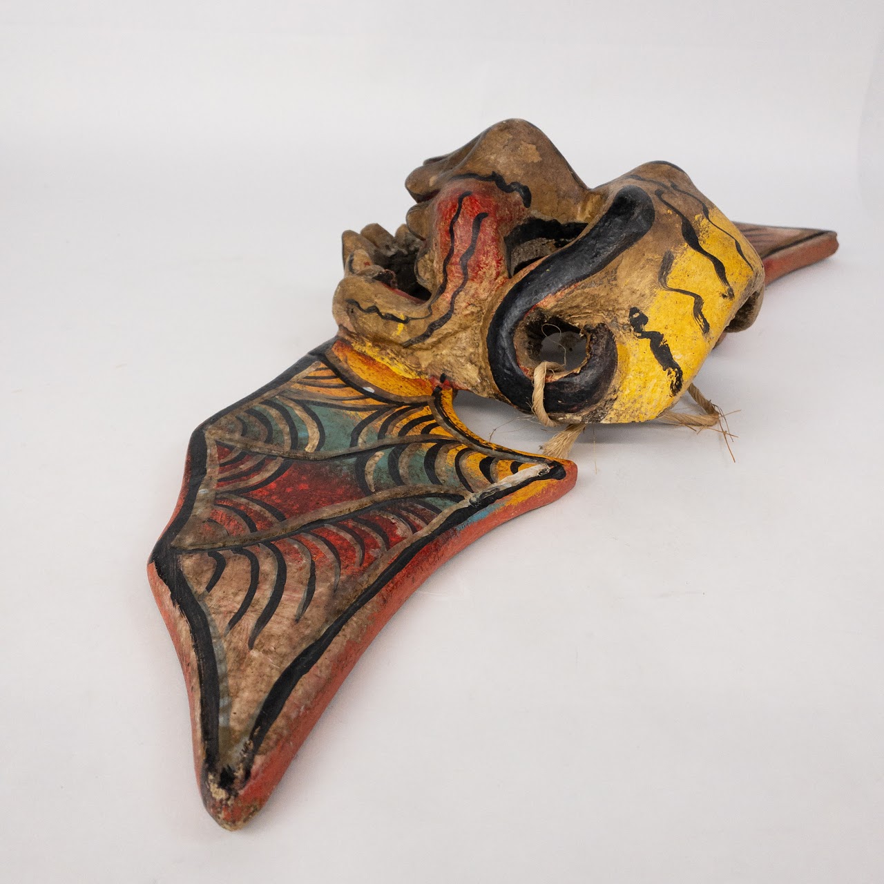 Mexican Folk Art Flying Bat Mask