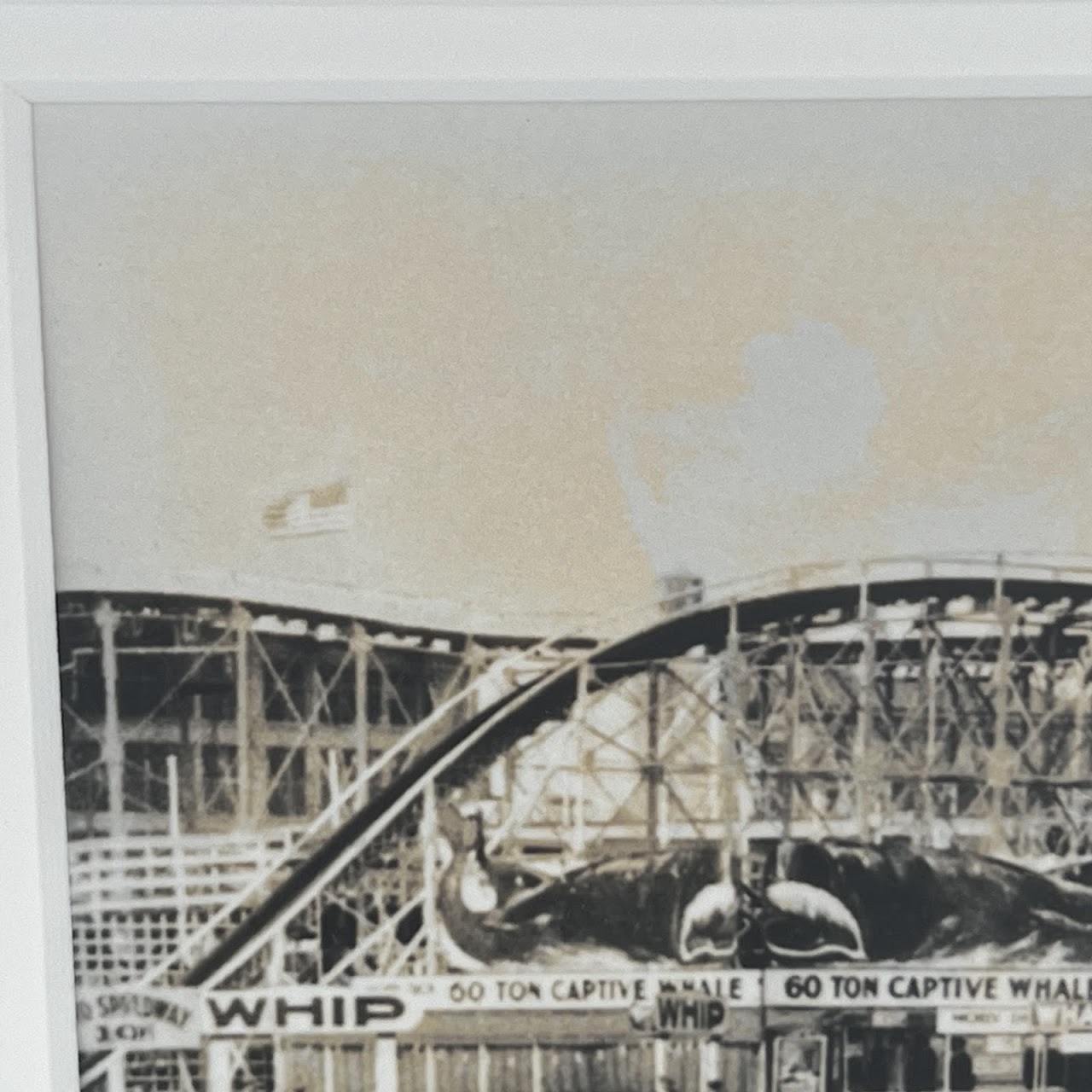 'An Outing at Coney Island, 1920s'  Vintage Silver Gelatin Photograph