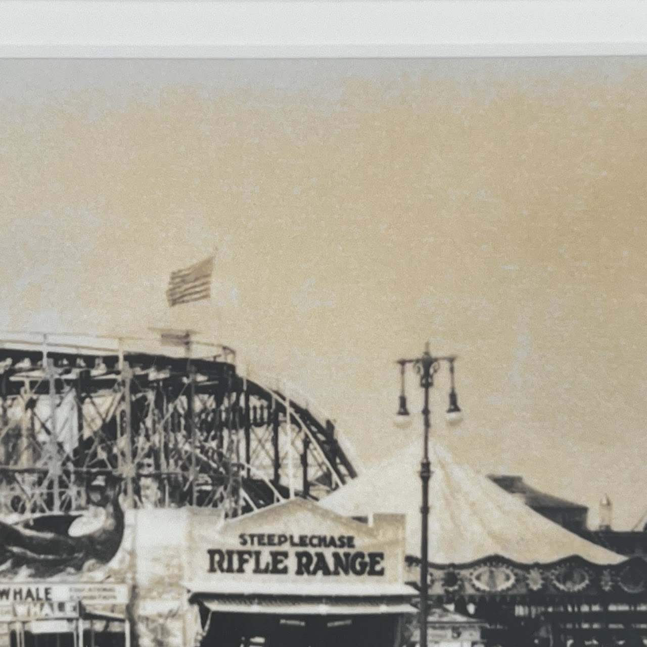 'An Outing at Coney Island, 1920s'  Vintage Silver Gelatin Photograph