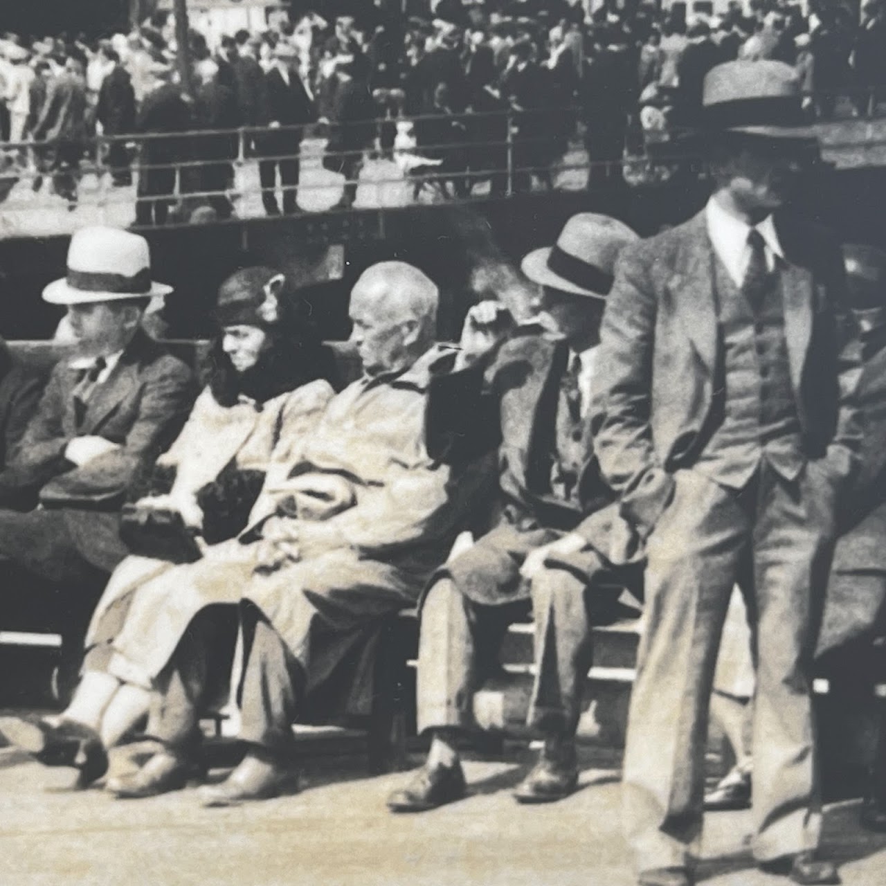 'An Outing at Coney Island, 1920s'  Vintage Silver Gelatin Photograph