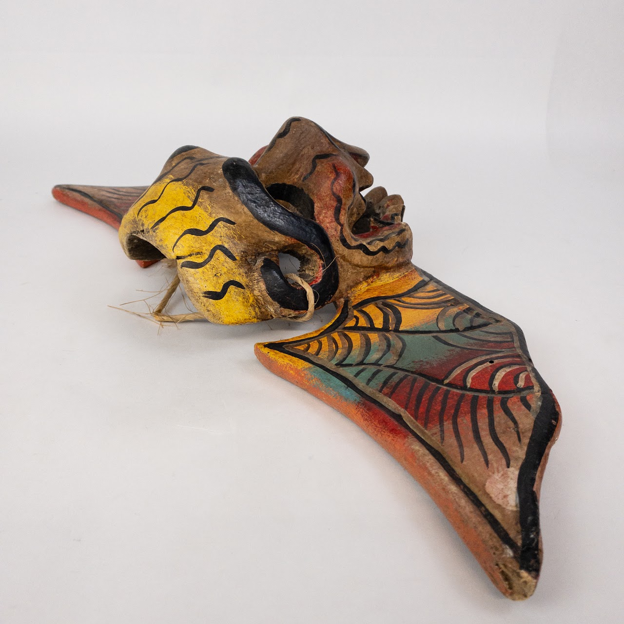 Mexican Folk Art Flying Bat Mask