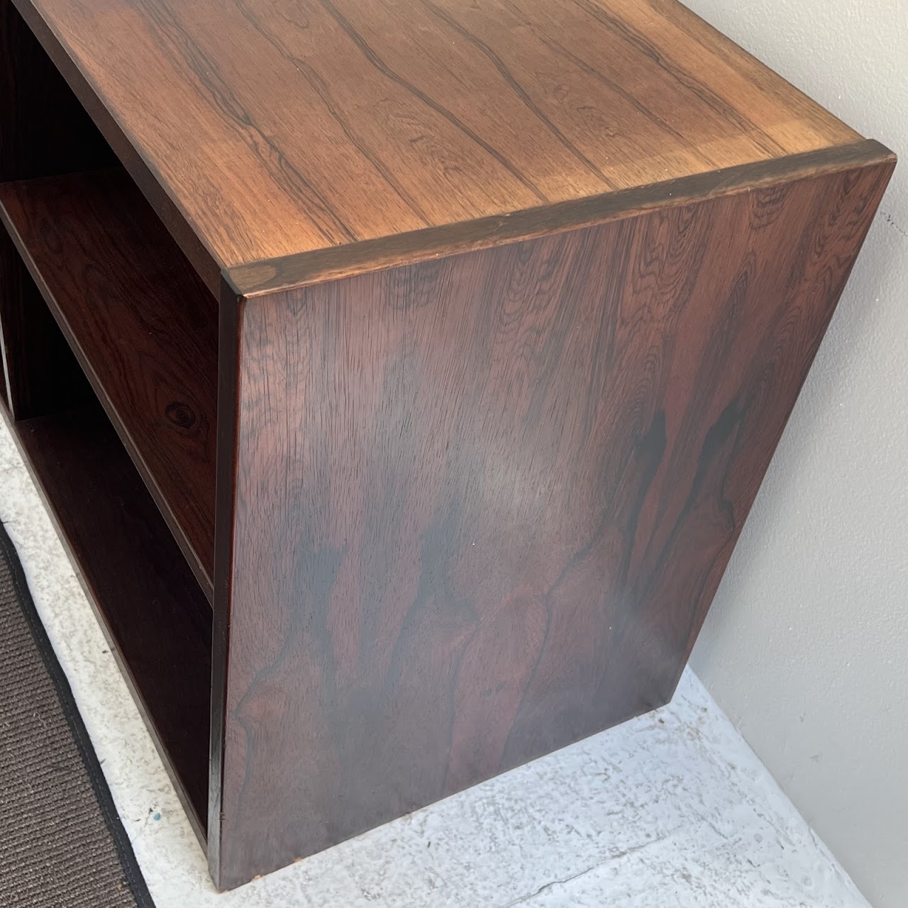 1960s Rosewood Danish Modern Media Stand