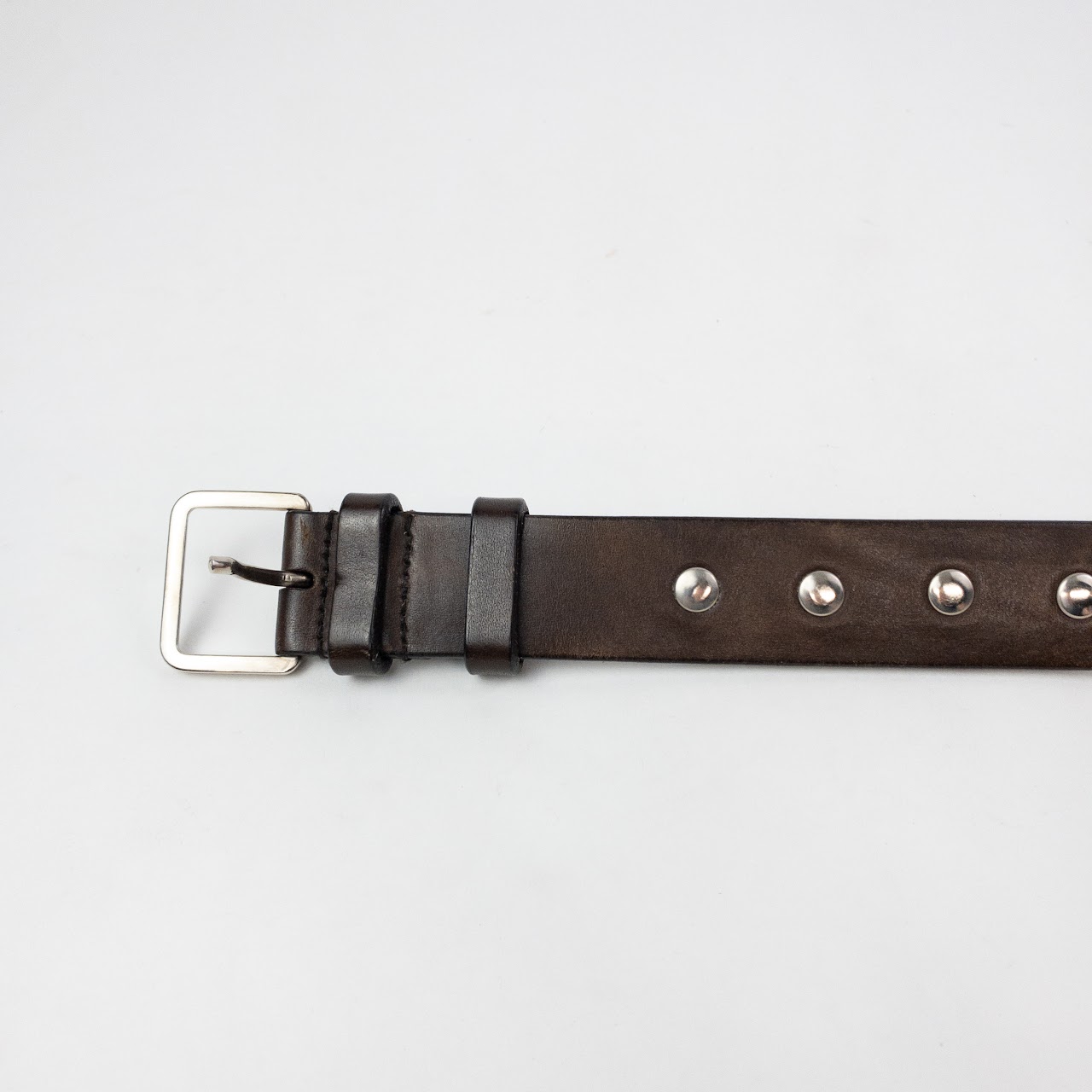 Miu Miu Studded Leather Belt