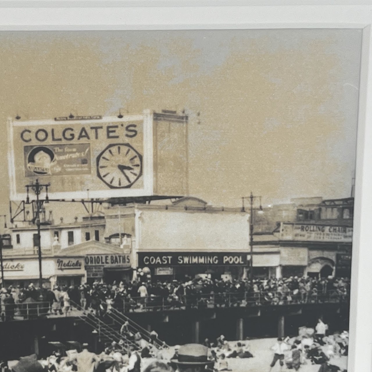 'An Outing at Coney Island, 1920s'  Vintage Silver Gelatin Photograph