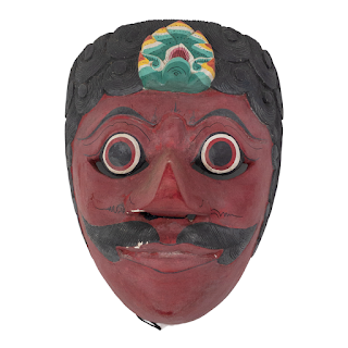 Indonesian Folk Art Theatre Mask