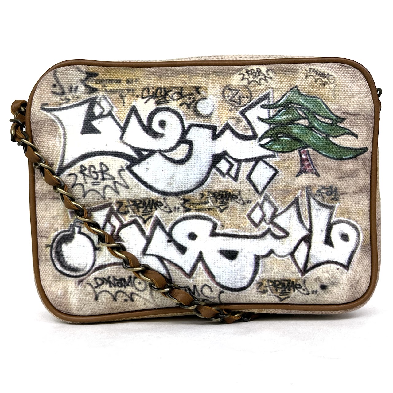 Sarah's Bag Beirut Graffiti Shoulder Bag