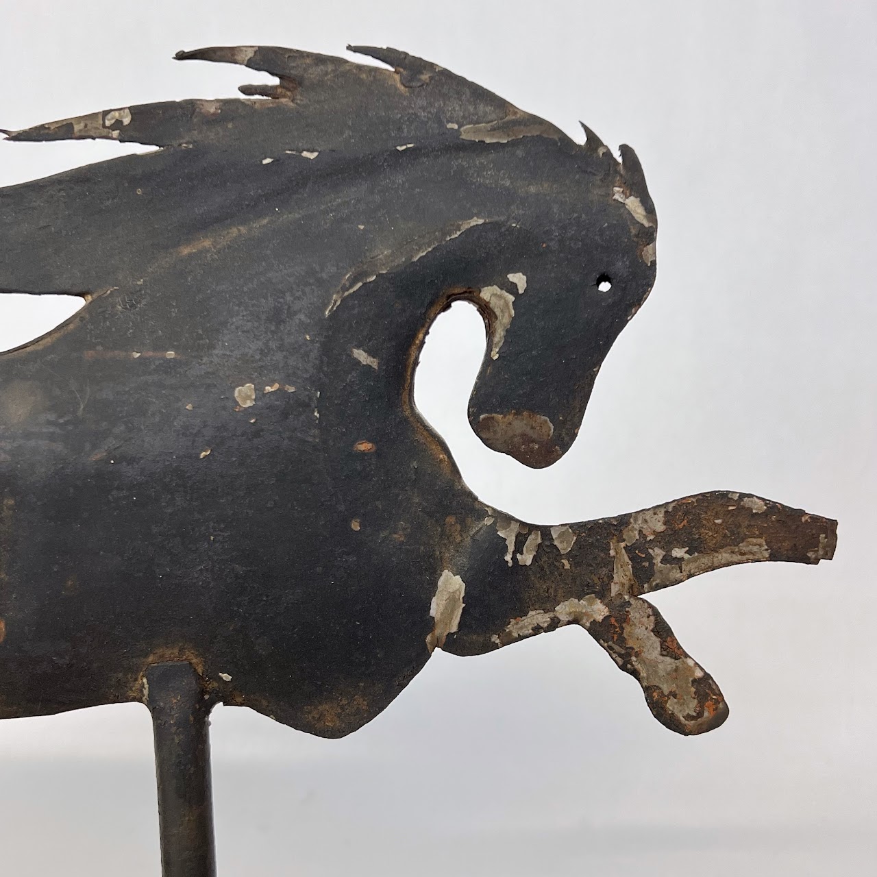 Rustic Tin Horse Weathervane