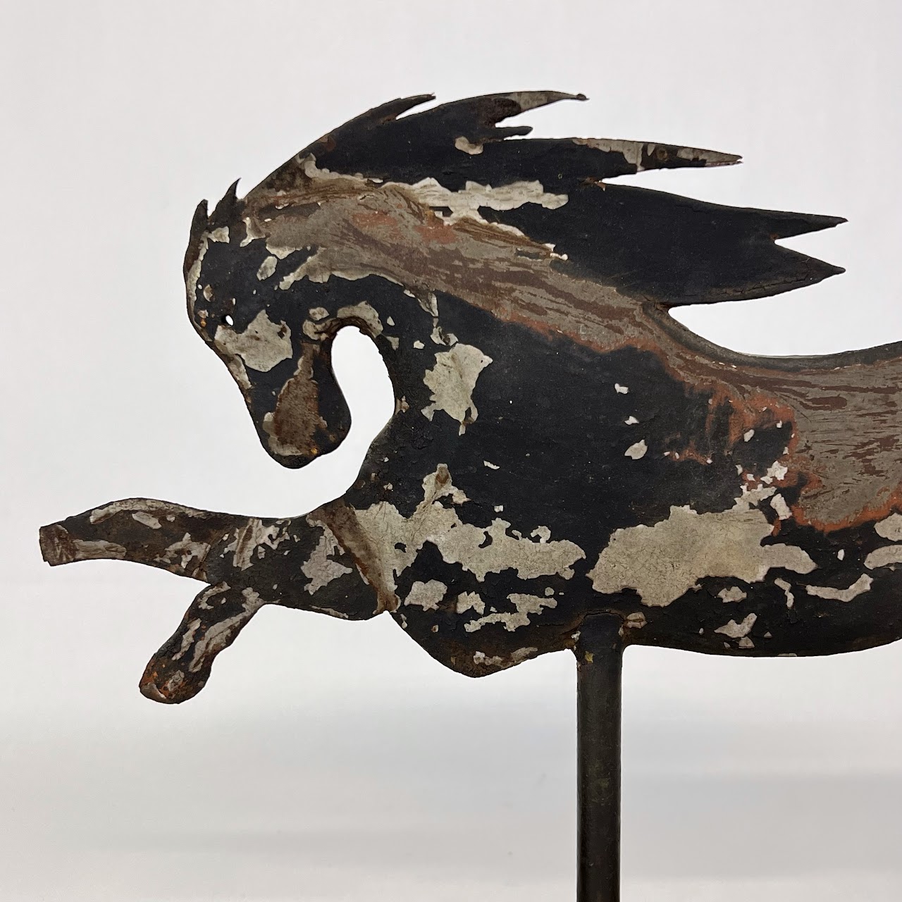 Rustic Tin Horse Weathervane