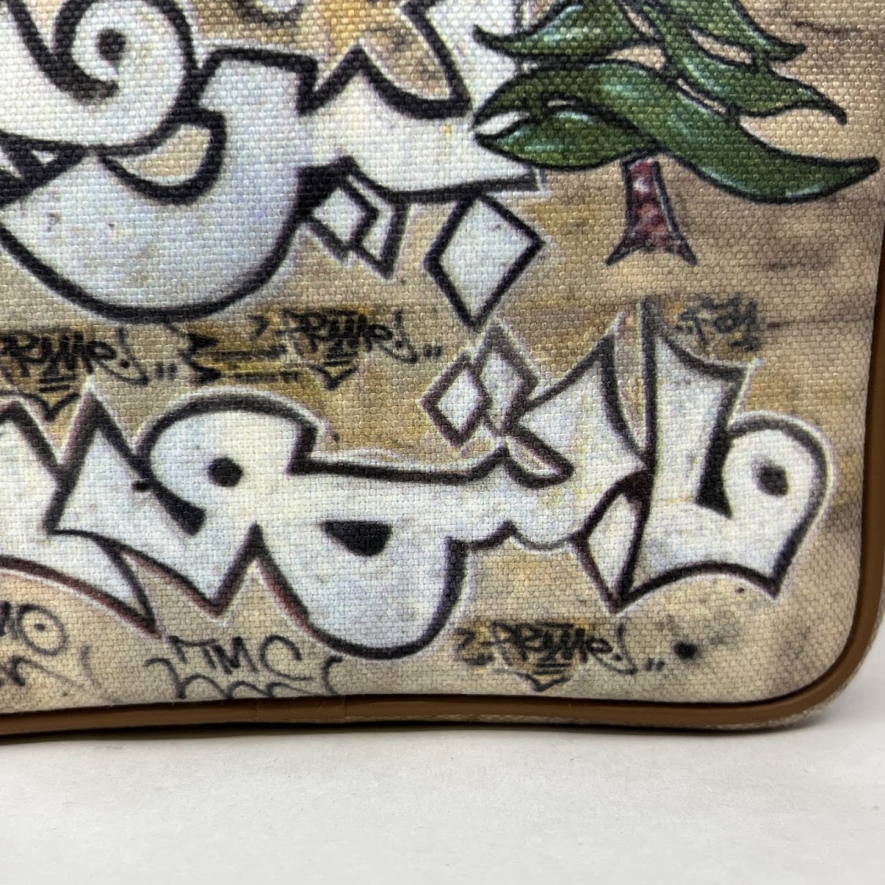 Sarah's Bag Beirut Graffiti Shoulder Bag