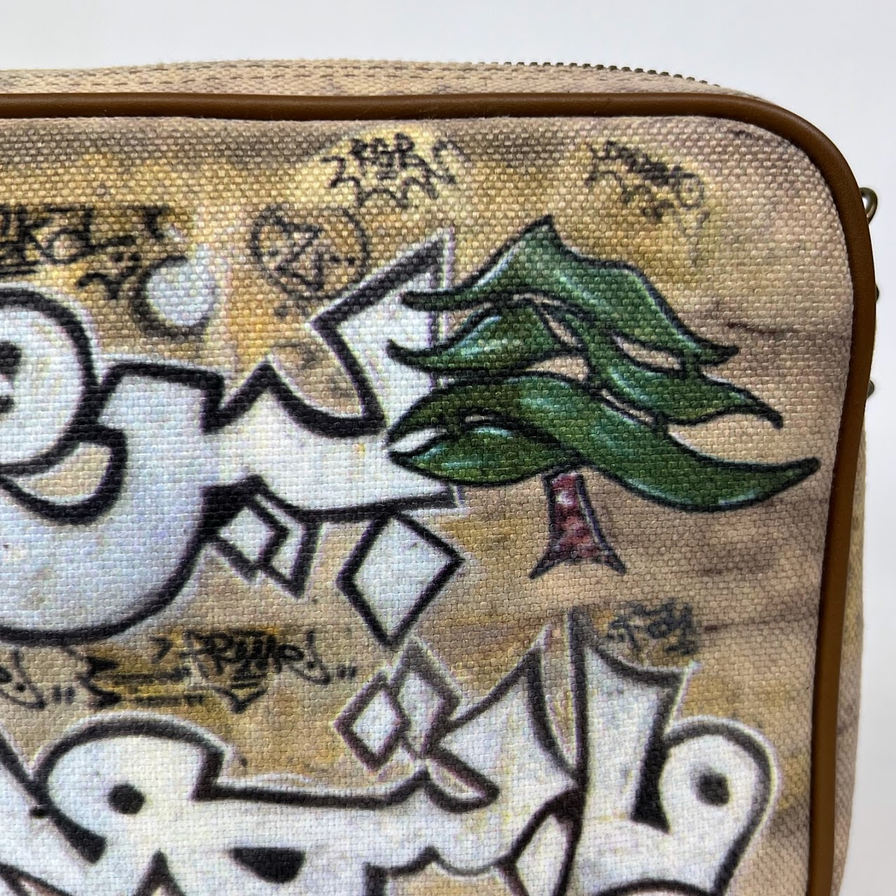 Sarah's Bag Beirut Graffiti Shoulder Bag