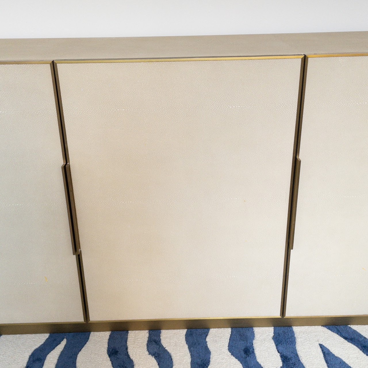 Restoration Hardware Cela Shagreen Panel Sideboard