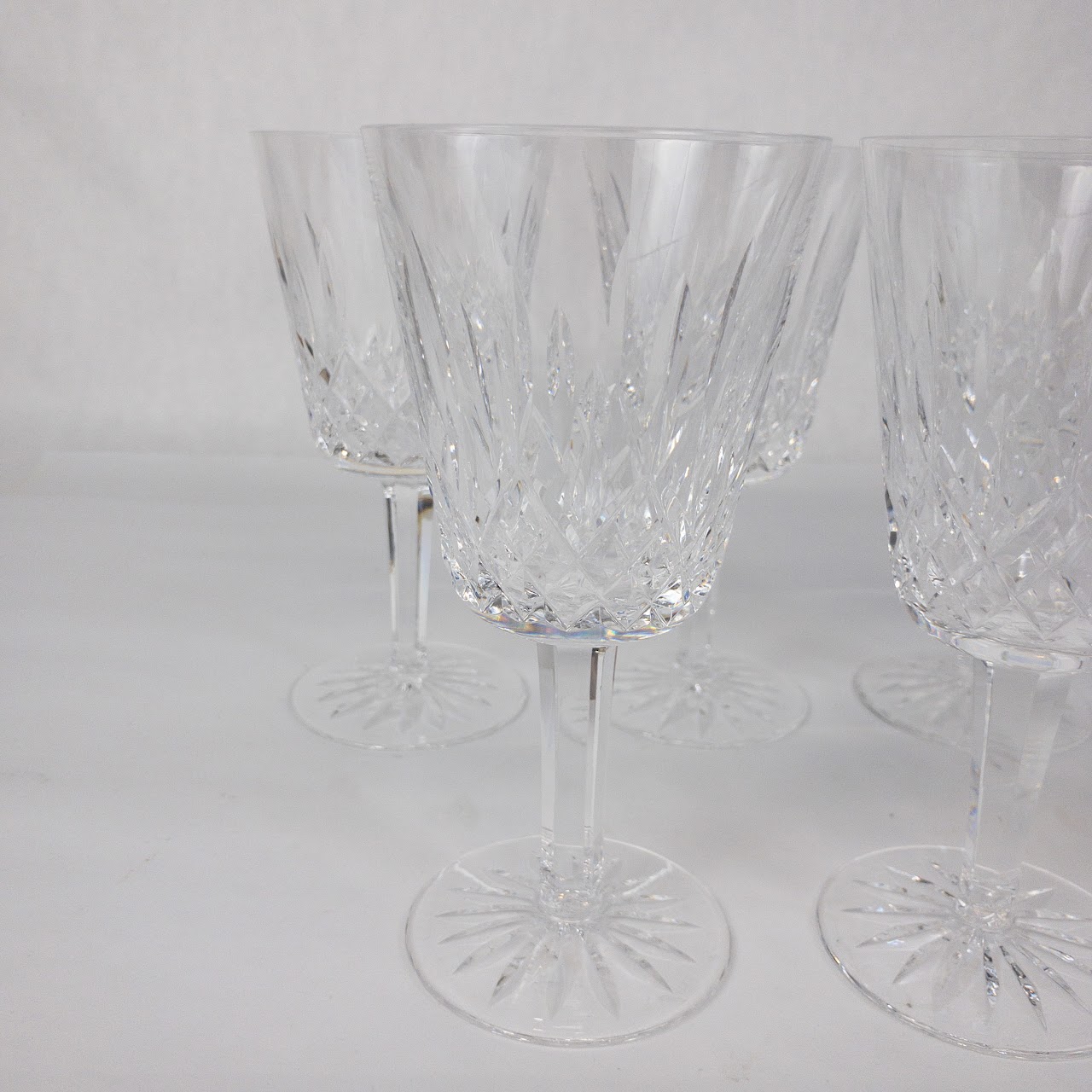 Waterford Crystal Lismore Claret Wine Glass Set