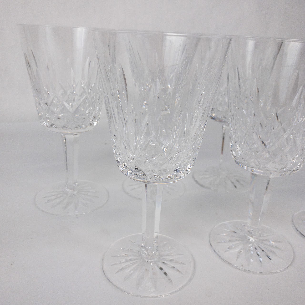 Waterford Crystal Lismore Claret Wine Glass Set