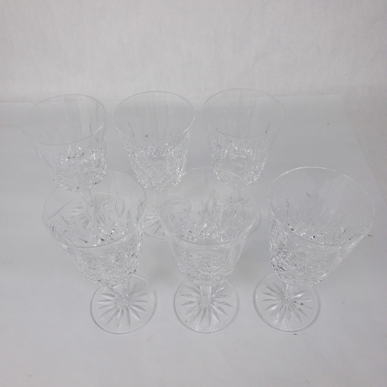 Waterford Crystal Lismore Claret Wine Glass Set