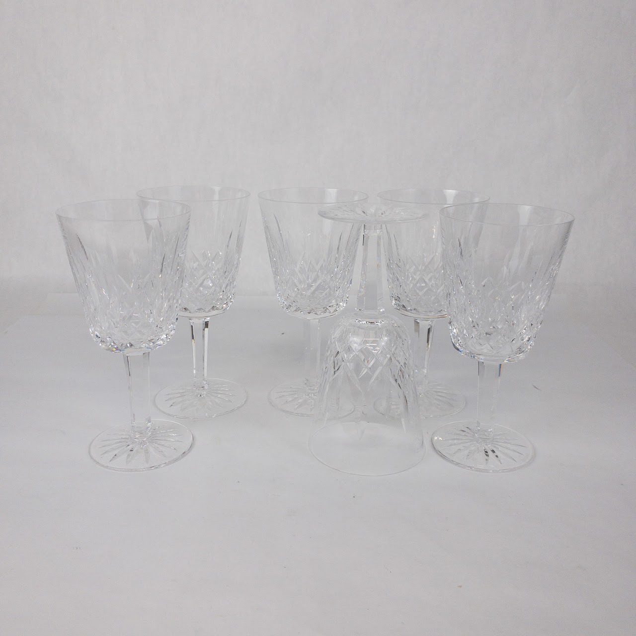 Waterford Crystal Lismore Claret Wine Glass Set