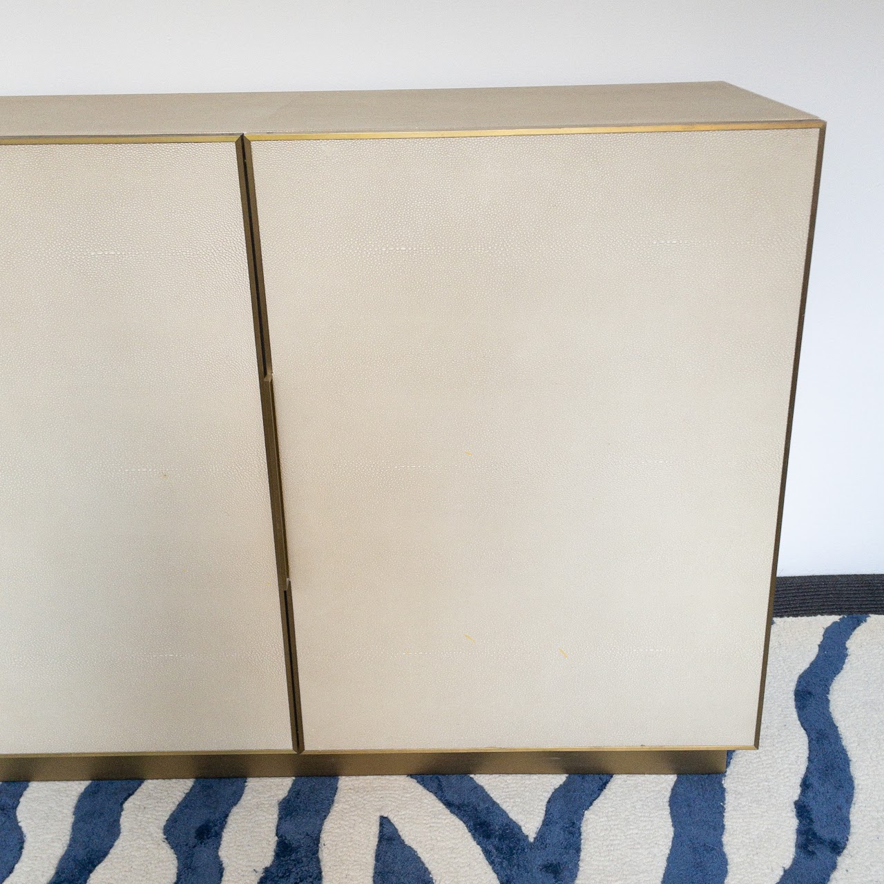 Restoration Hardware Cela Shagreen Panel Sideboard