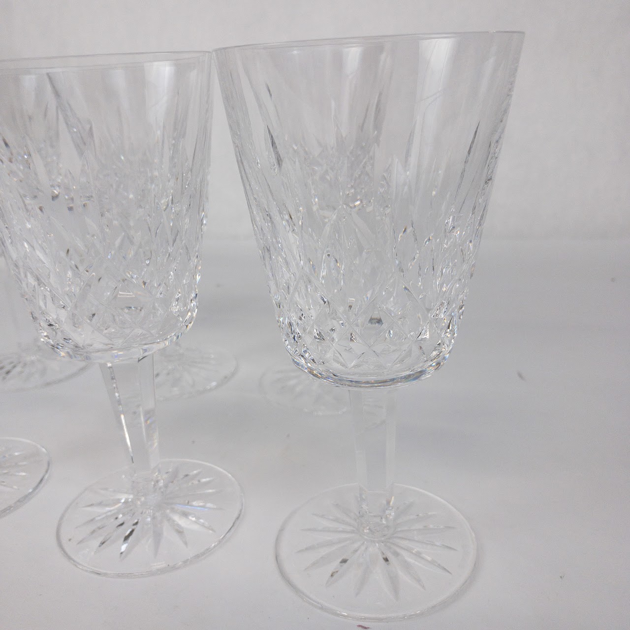 Waterford Crystal Lismore Claret Wine Glass Set