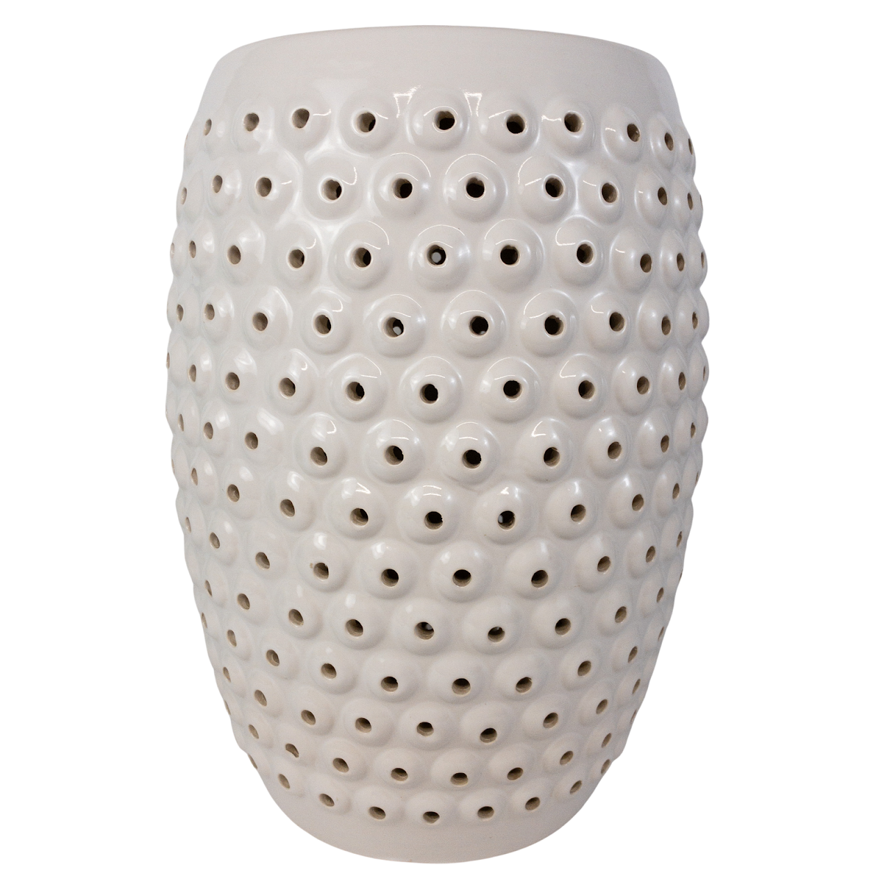 Ceramic Beehive Shaped Garden Stool