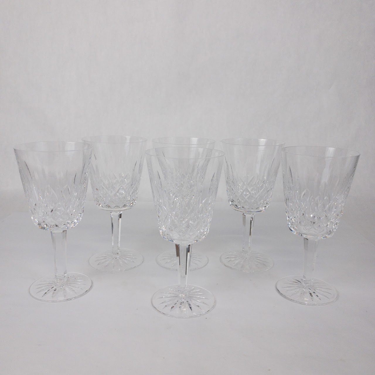 Waterford Crystal Lismore Claret Wine Glass Set