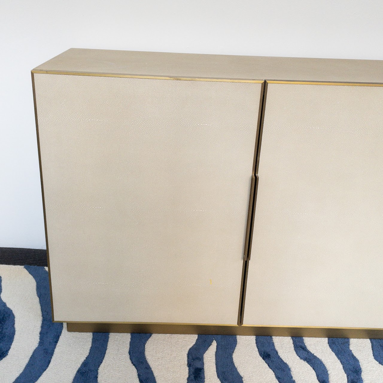 Restoration Hardware Cela Shagreen Panel Sideboard