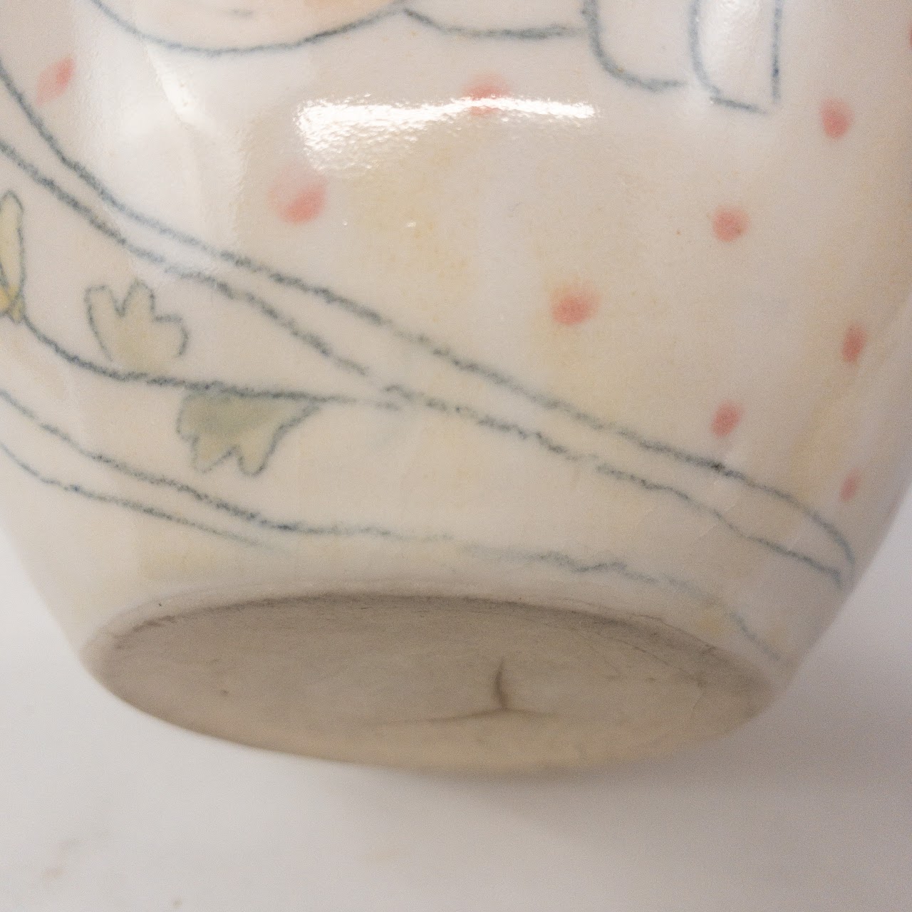 Solveig Cox Signed Cat Pitcher