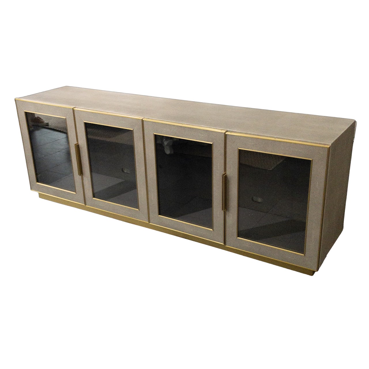 Restoration hardware deals shagreen media console