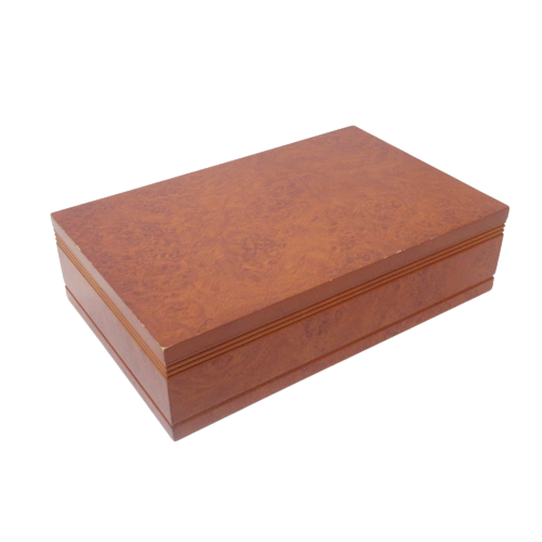 Burled Wood Jewelry Box