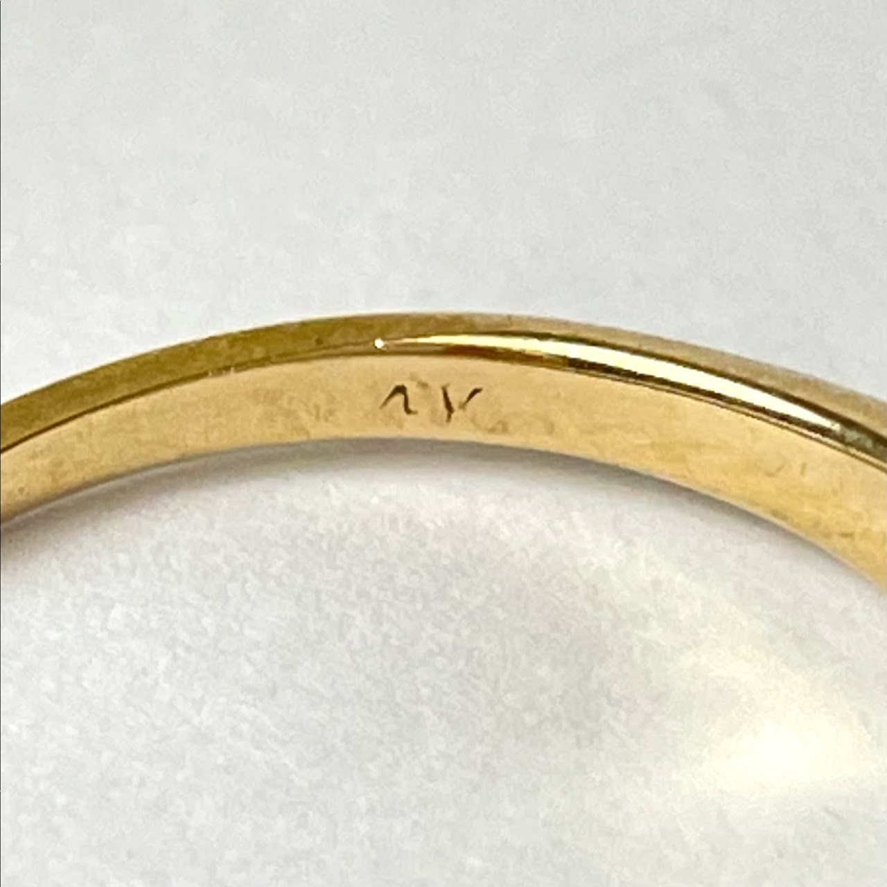 14K Gold Ring Mounting- Large