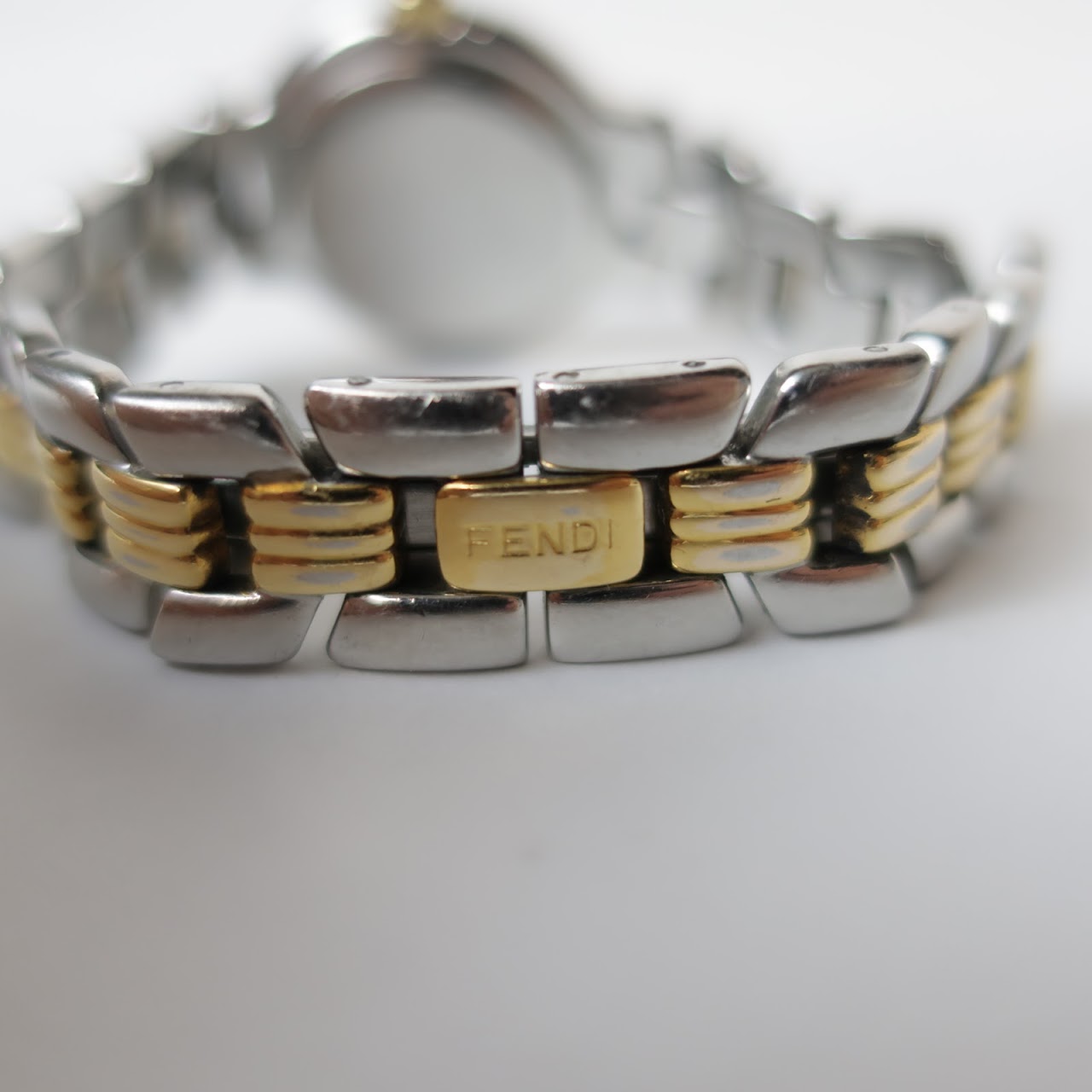 Fendi Two-Tone Bracelet Watch