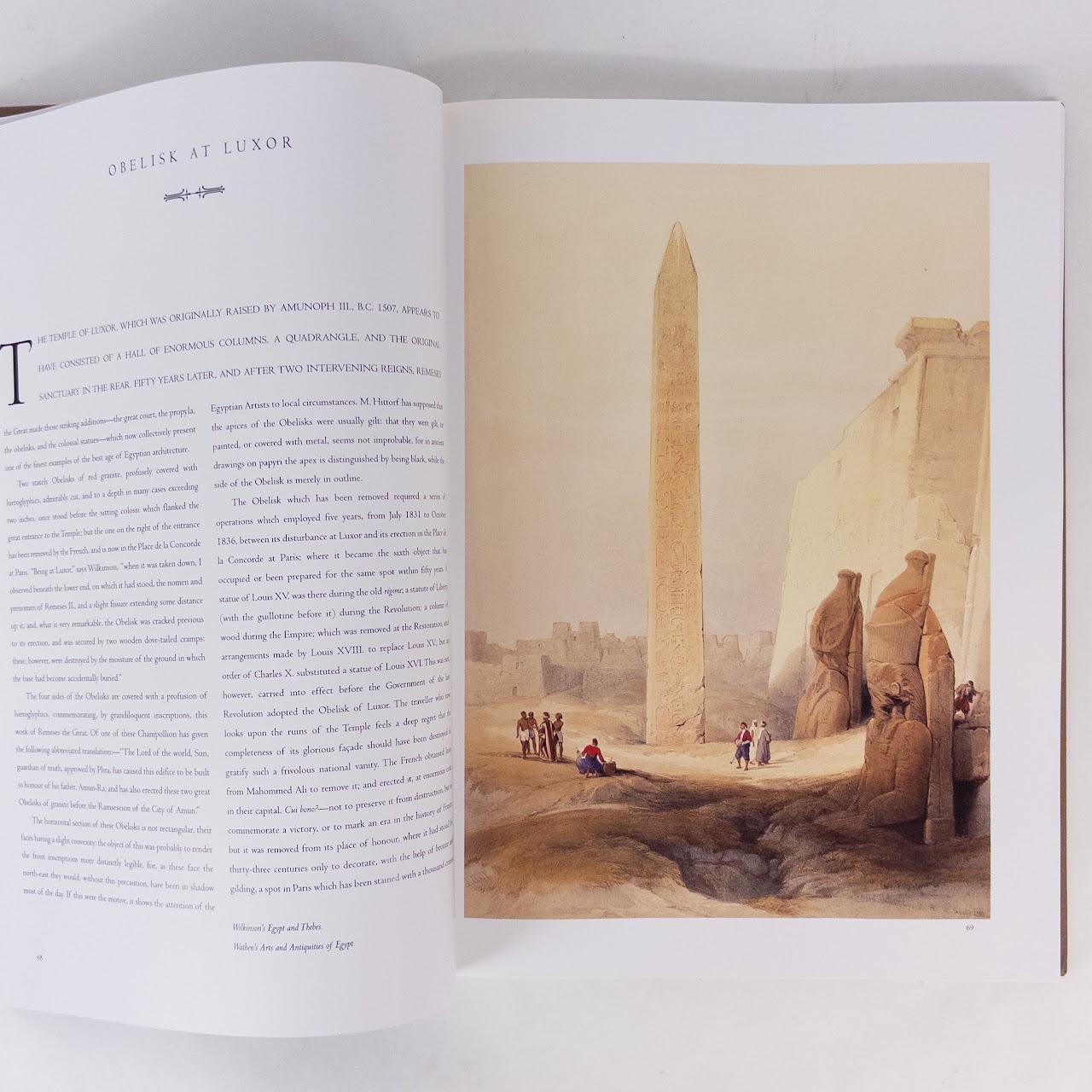 'Egypt & Nubia' & 'The Holy Land' Collector's Edition Book Set