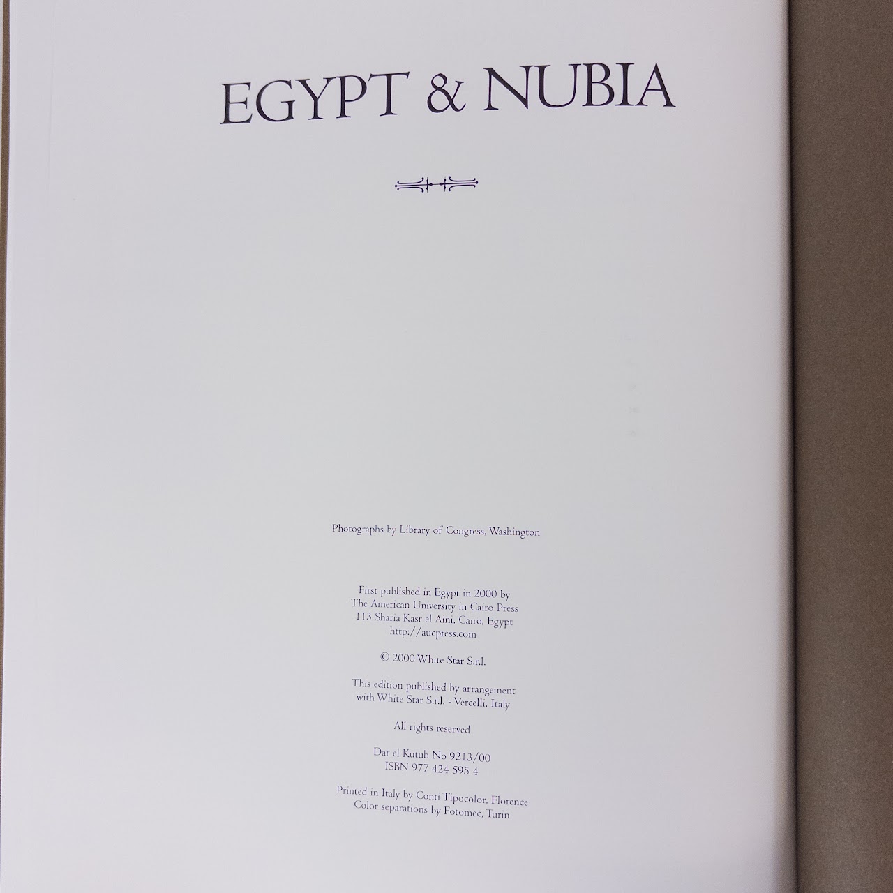 'Egypt & Nubia' & 'The Holy Land' Collector's Edition Book Set