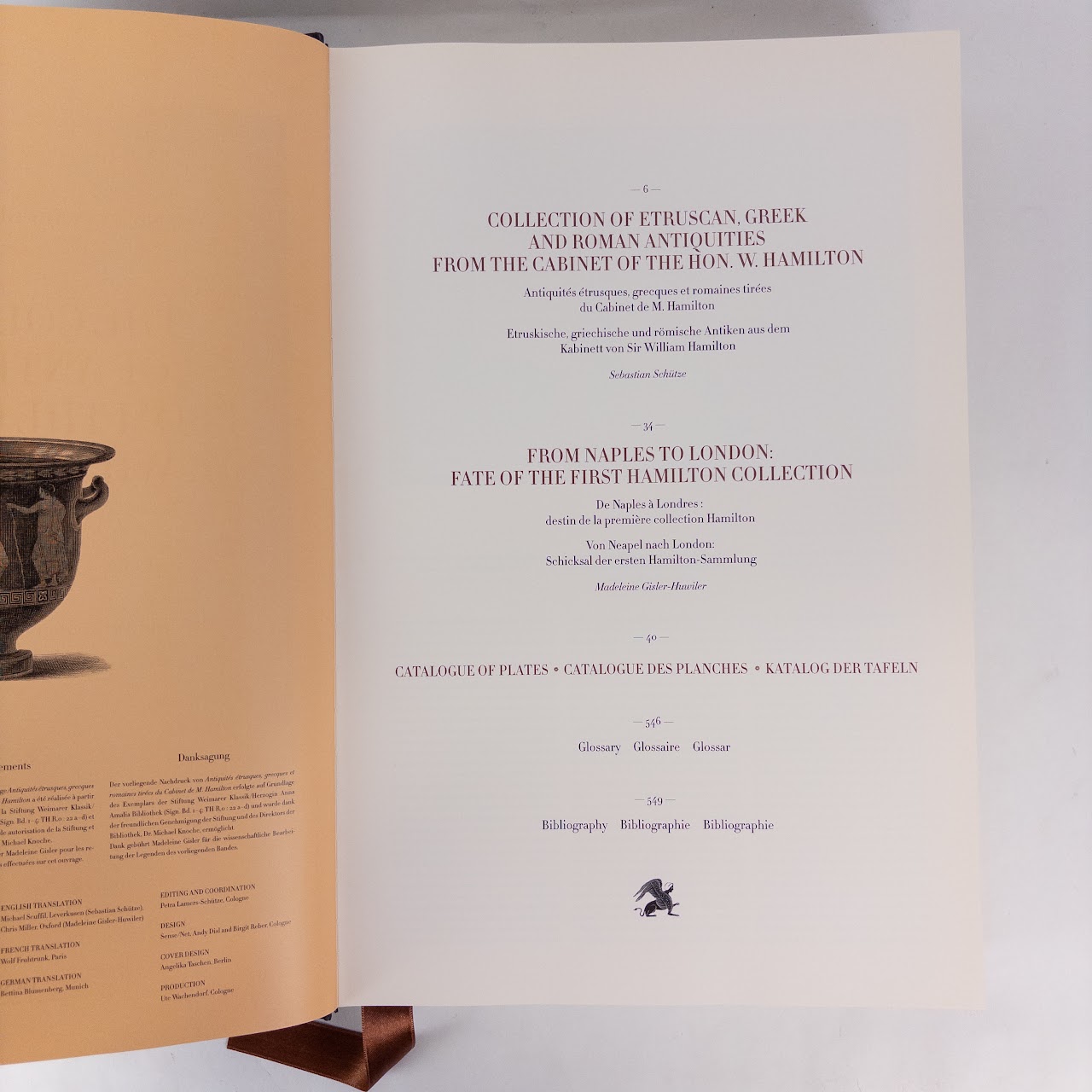 Pierre-François Hugues d'Hancarville 'The Complete Collection of Antiquities' Book