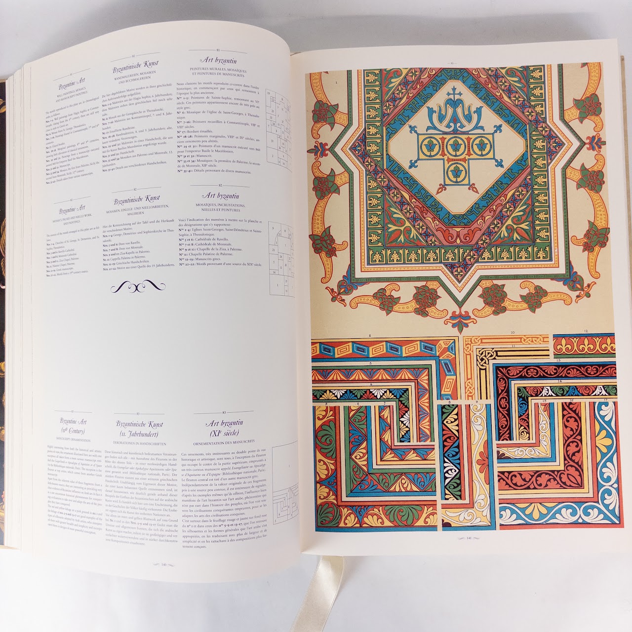 A. Racinet & M. Dupont-Auberville 'The World of Ornament' Large Format Multi-Language Book