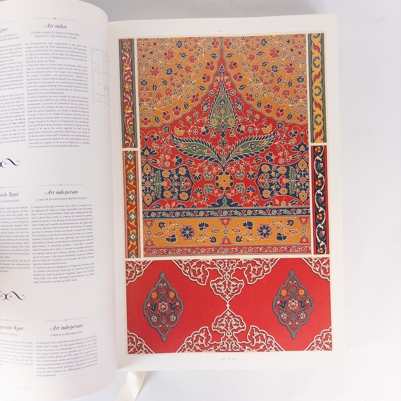 A. Racinet & M. Dupont-Auberville 'The World of Ornament' Large Format Multi-Language Book